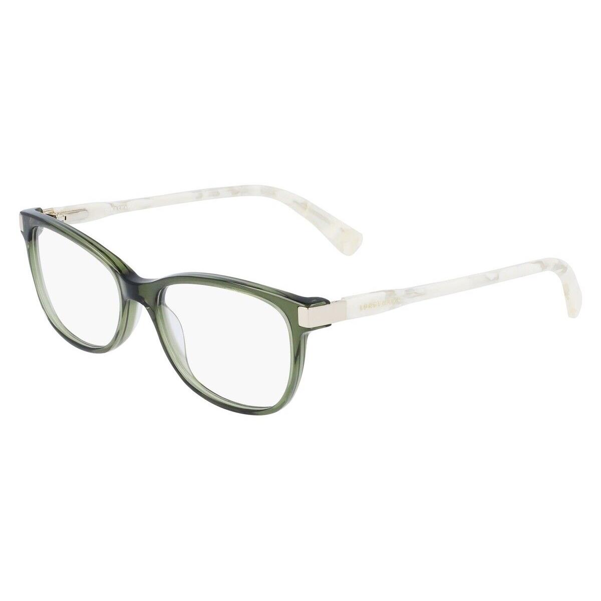 Longchamp LO2616 Eyeglasses Women Sage Rectangle 51mm