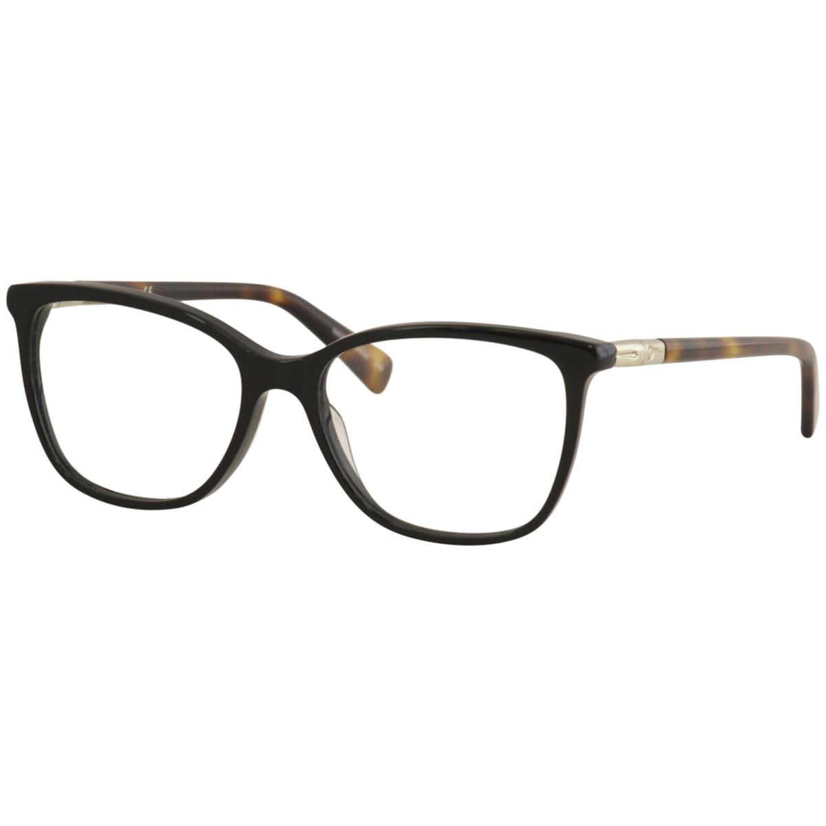 Longchamp Women`s Eyeglasses LO2603 LO/2603 001 Black Optical Frame 54mm