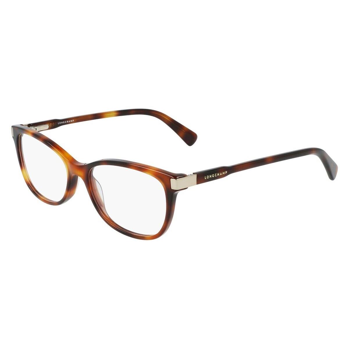 Longchamp LO2616 Eyeglasses Women Havana Rectangle 53mm