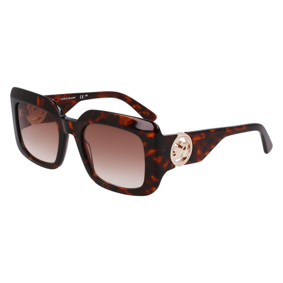 Longchamp LO753S Dark Havana 242 Sunglasses