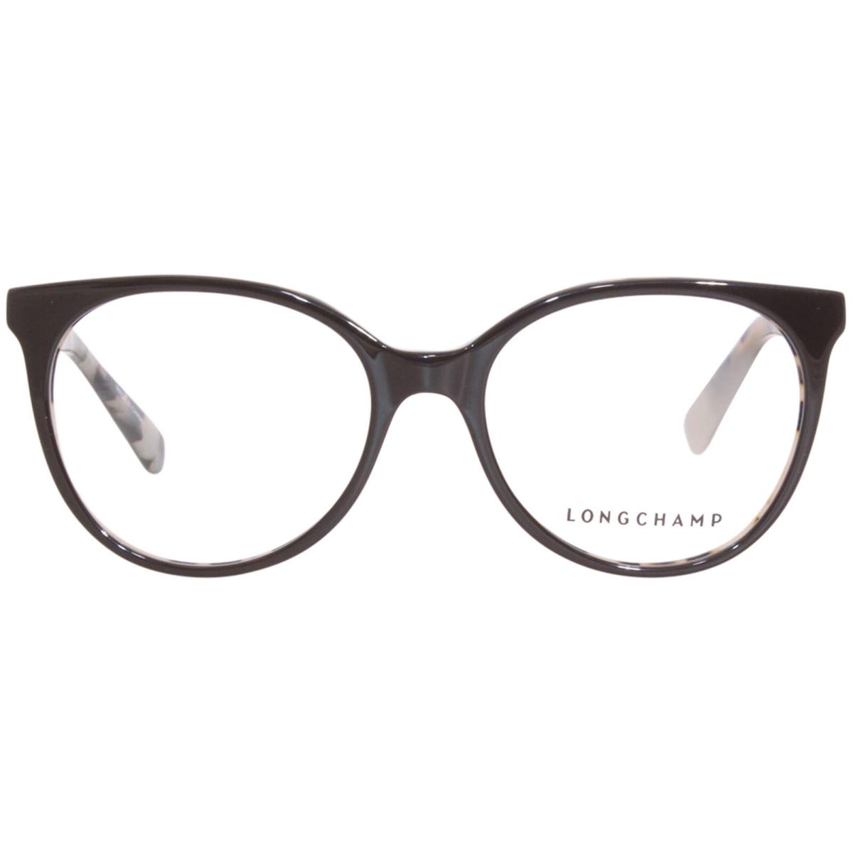 Longchamp LO2699 Eyeglasses Women`s Brown Milky Havana Full Rim Oval Shape 52mm - Frame: Brown