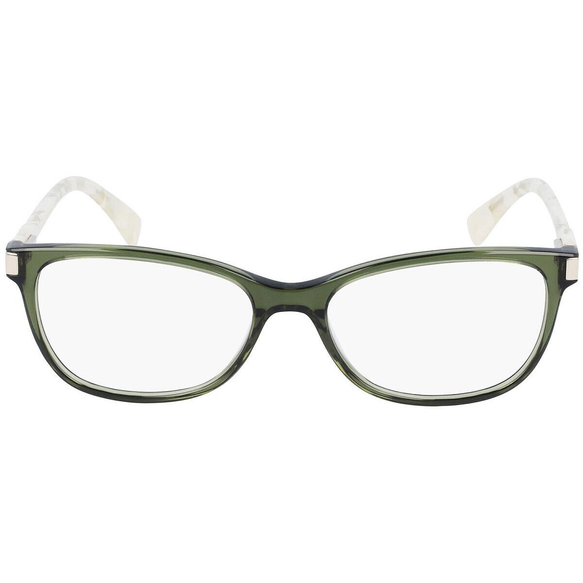 Longchamp LO2616 Eyeglasses Women Sage Rectangle 53mm