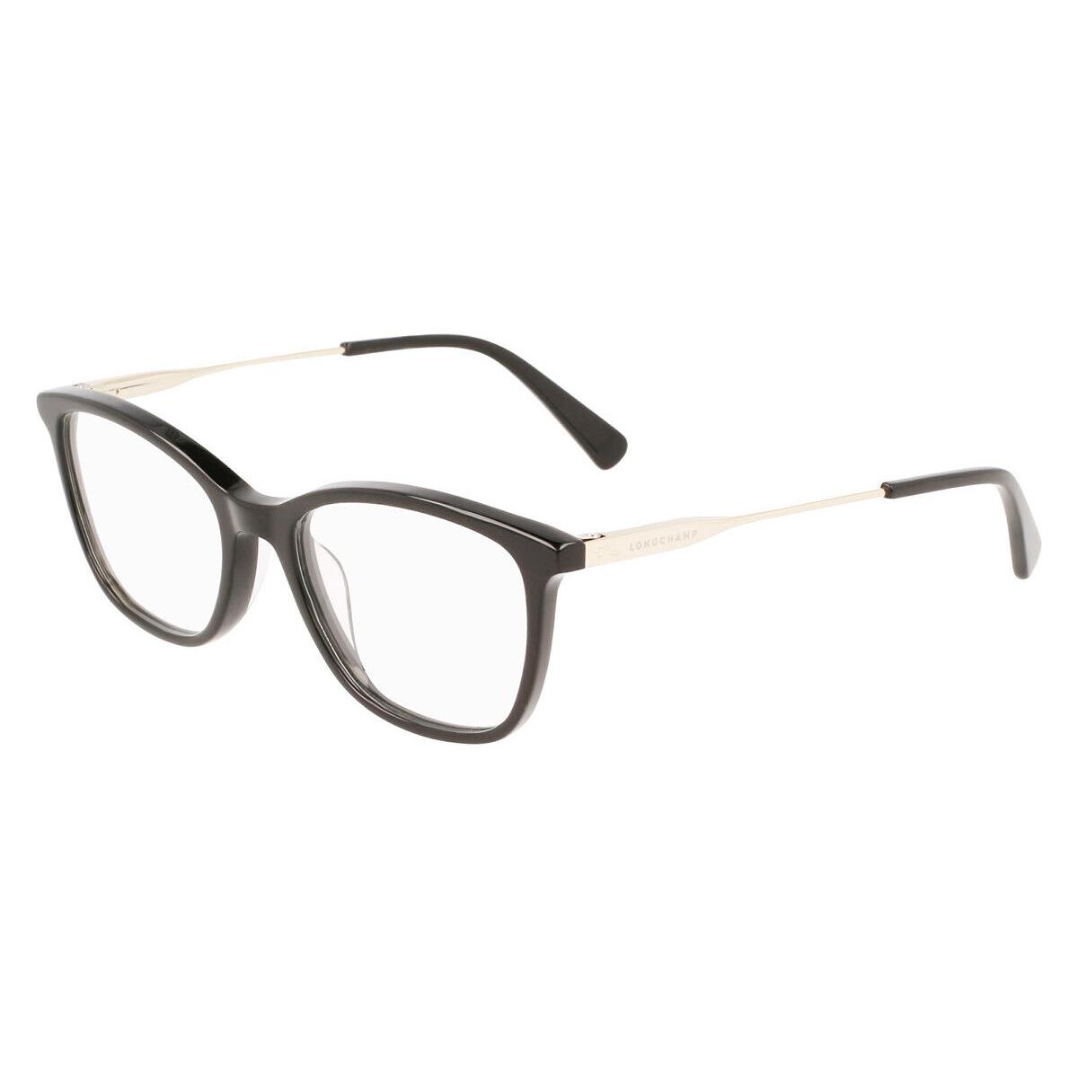 Longchamp LO2683 Eyeglasses Women Black Square 49mm