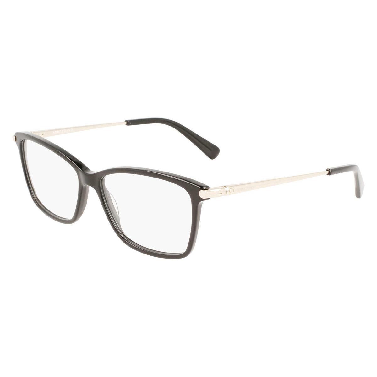 Longchamp LO2621 Eyeglasses Women Black Rectangle 55mm