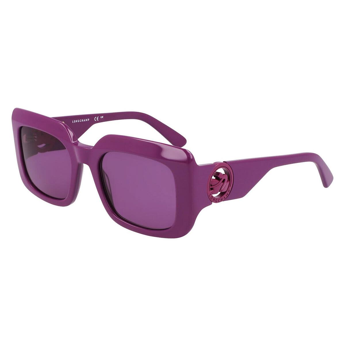 Longchamp LO753S Sunglasses Women Purple 51mm - Frame: Purple