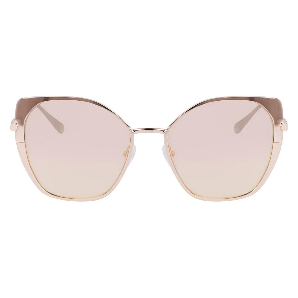 Longchamp LO175S Sunglasses Women Rose Gold 56mm