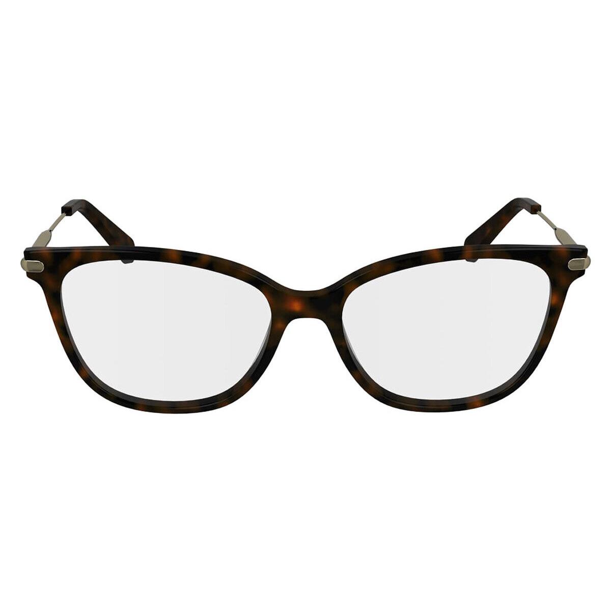 Longchamp LO2735 Eyeglasses Women Dark Havana 51mm