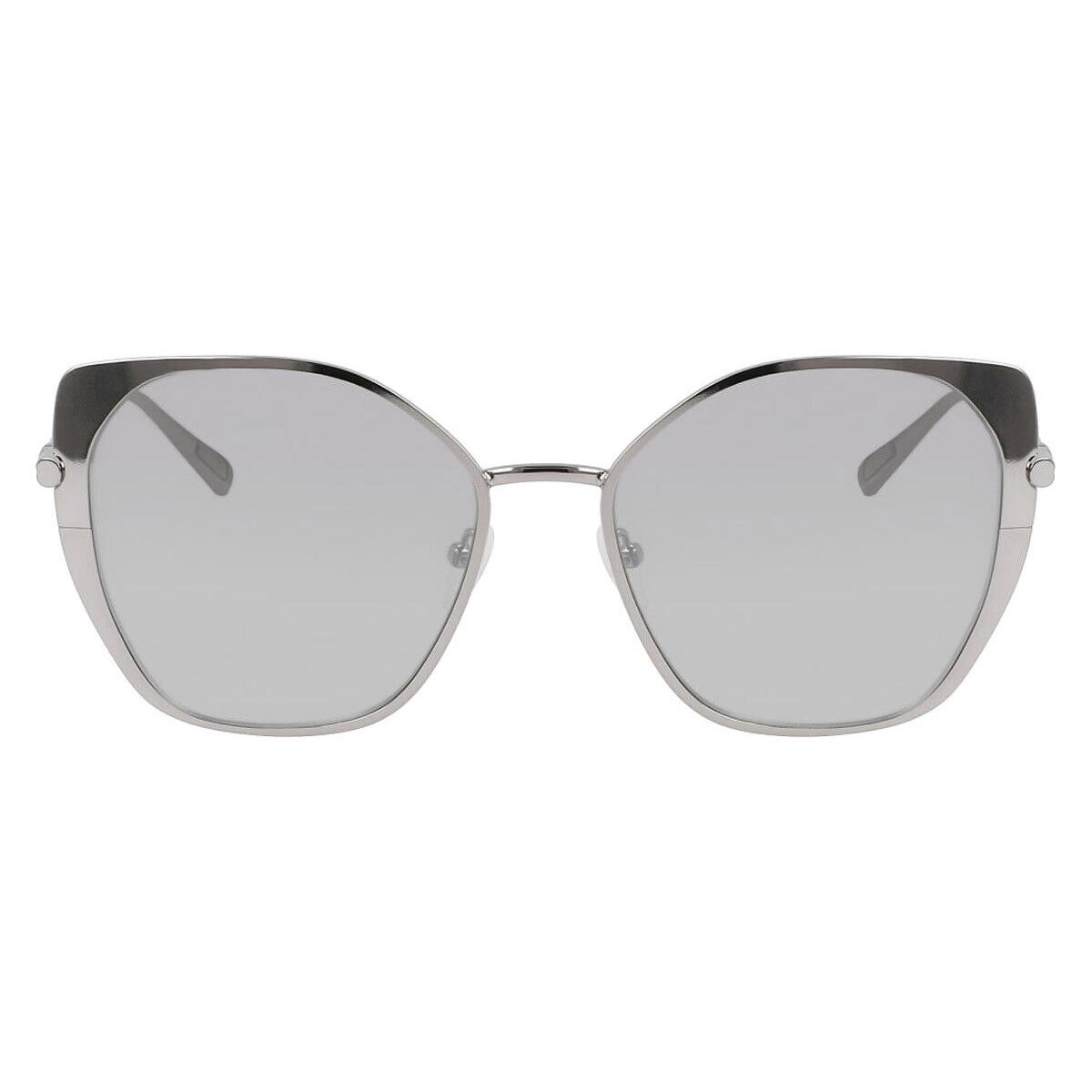 Longchamp LO175S Sunglasses Women Silver 56mm