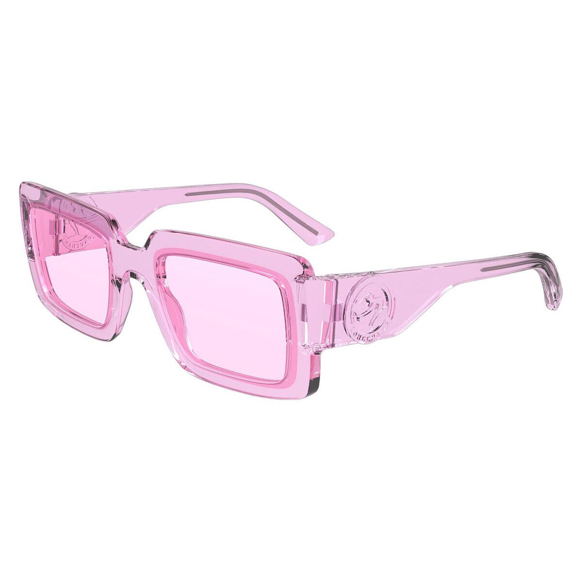 Longchamp Lon Sunglasses Women Pink 53mm - Frame: Pink