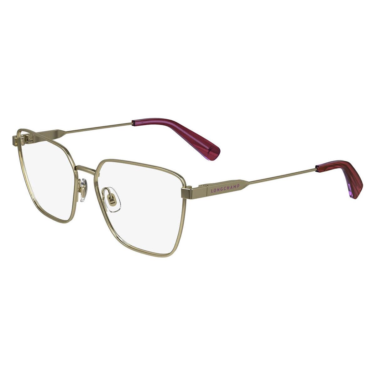 Longchamp LO2164 Eyeglasses Women Gold 52mm