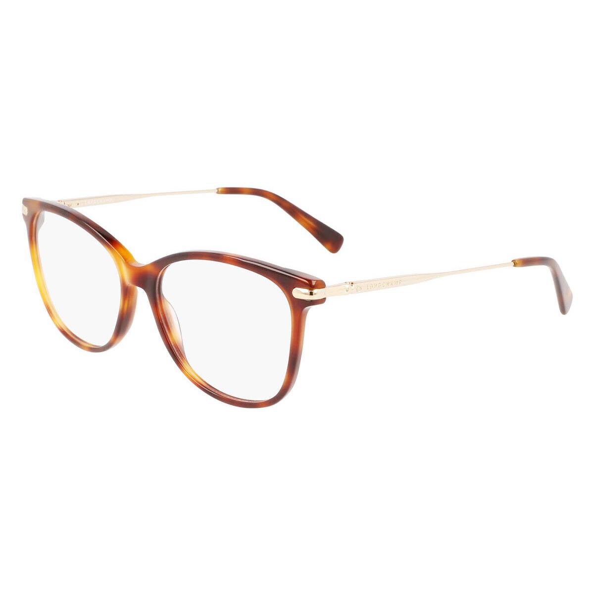 Longchamp LO2691 Eyeglasses Women Havana Cat Eye 54mm