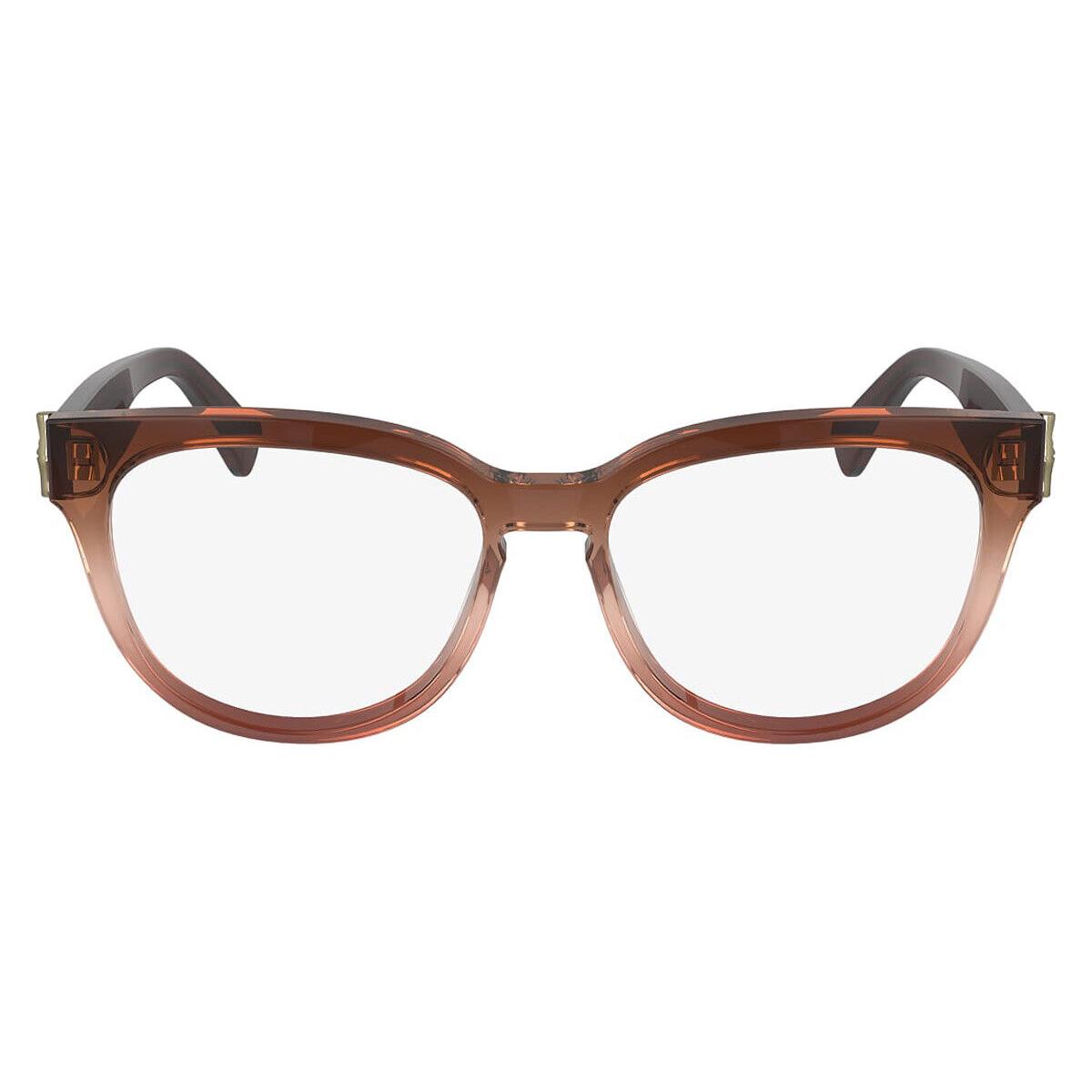 Longchamp Lon Eyeglasses Women Gradient Brown 52mm