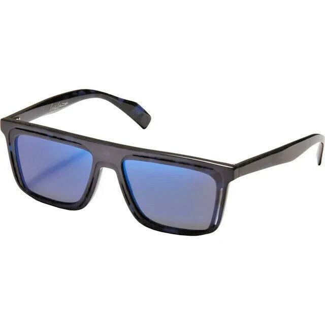 Yohji Yamamoto 5020-664 Navy Block Frame / Blue Lens Sunglasses