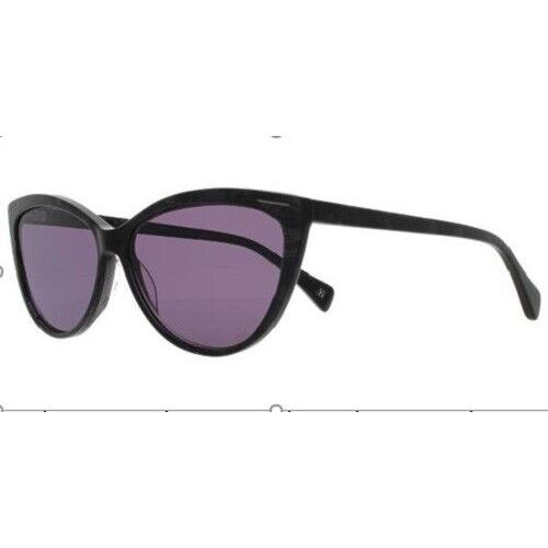 Yohji Yamamoto 5001-024 Grey / Purple Lens Sunglasses