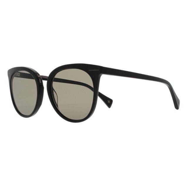 Yohji Yamamoto 5006-001 Black Frame / Brown Lens Sunglasses