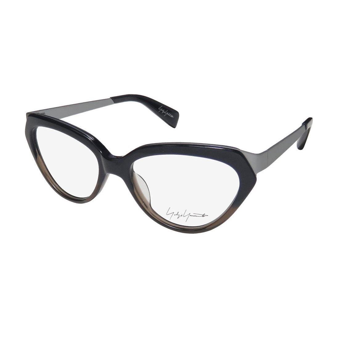 Yohji Yamamoto YY1011 Eyewear France Cat Eye Womens 621 Blue Metal Plastic