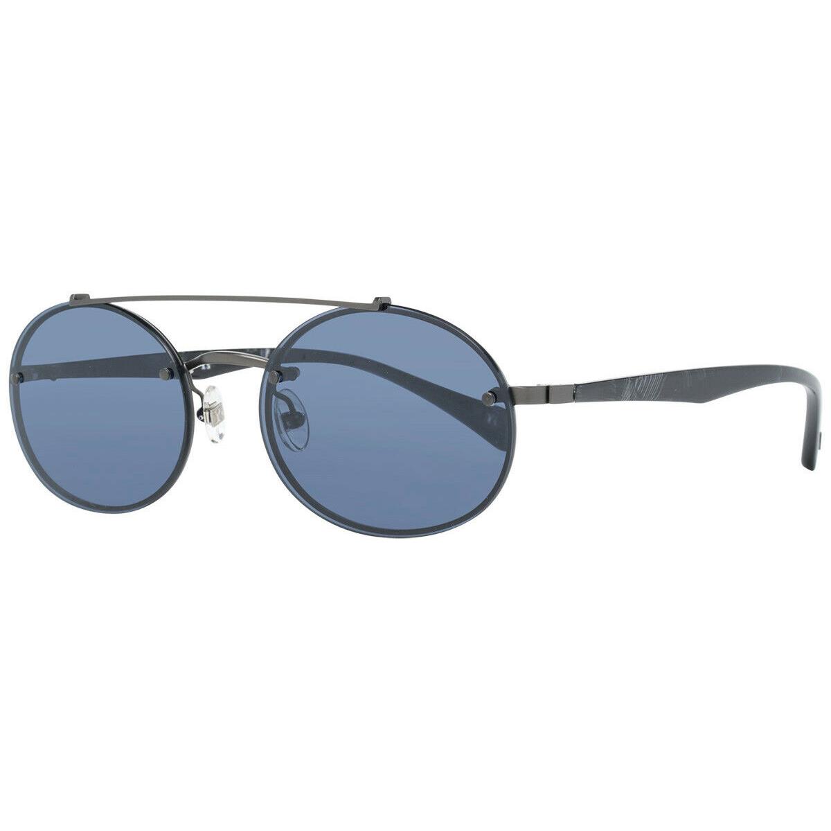 Yohji Yamamoto 7002-901 Grey/ Blue Lens Sunglasses