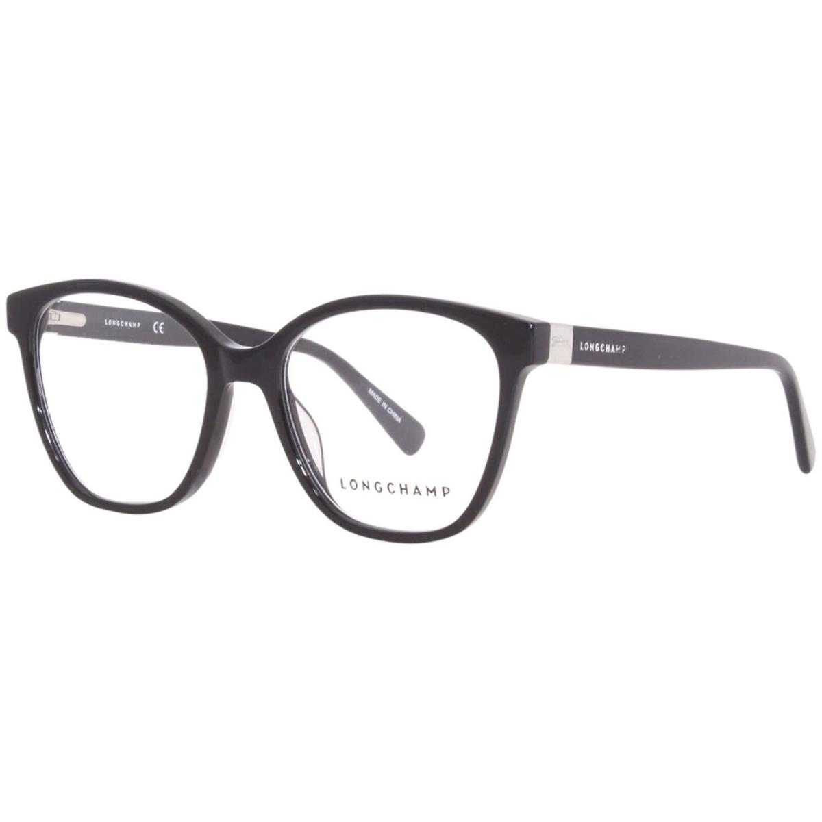 Longchamp LO 2677 001 Black Eyeglasses 51/17/140 with Longchamp Case