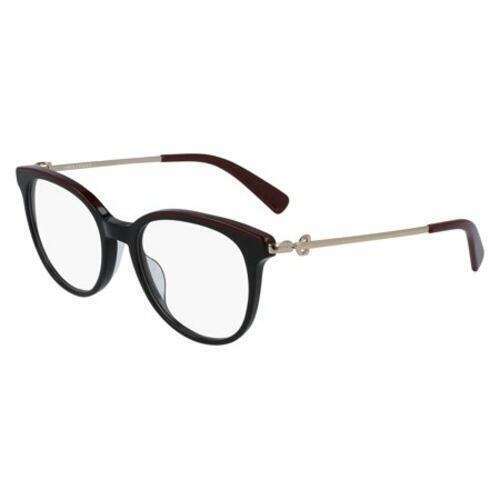 Longchamp LO 2667 001 Black Gold Eyeglasses 51/18/140 with Longchamp Case