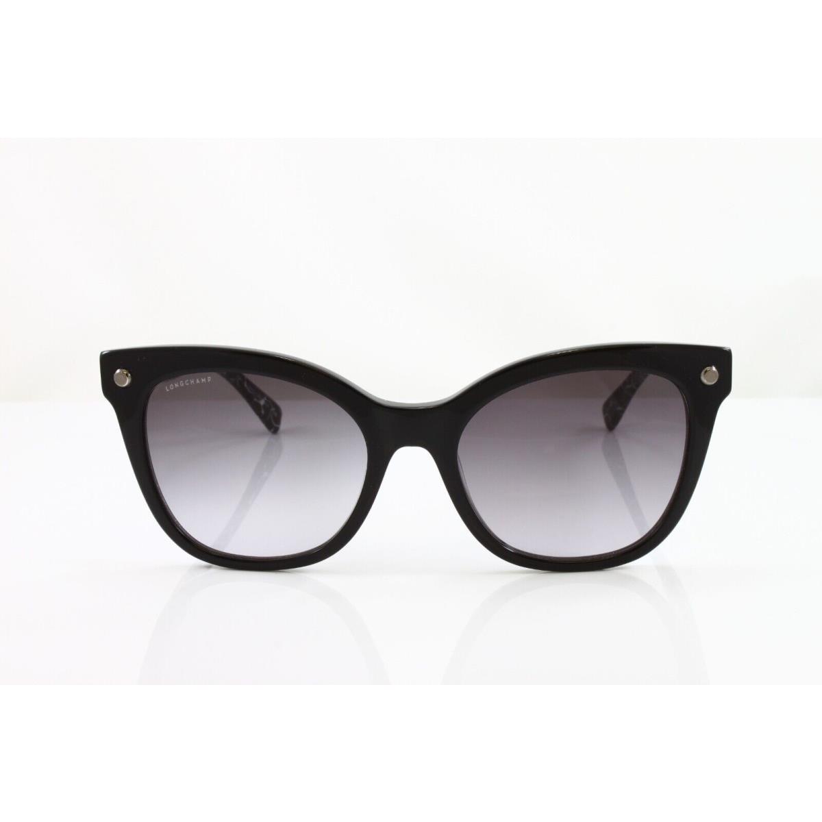 Longchamp Sunglasses Women`s Cat Eye LO615S 001 Black Size 55mm