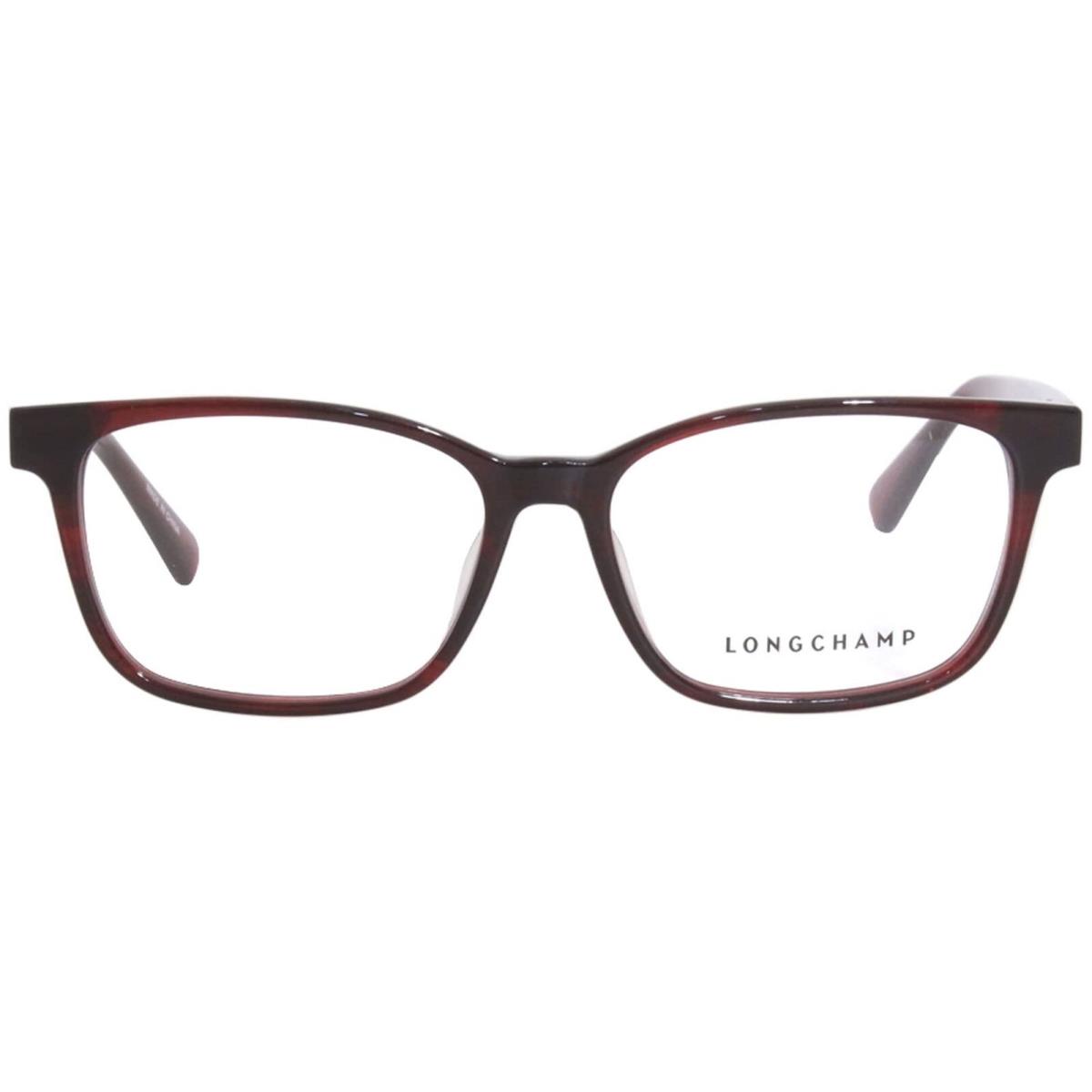 Longchamp LO 2678 519 Striped Red Eyeglasses 54/15/140 with Longchamp Case