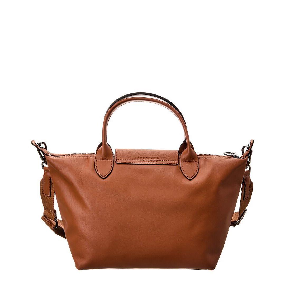 Longchamp Le Pliage Xtra Small Leather Tote Women`s Brown