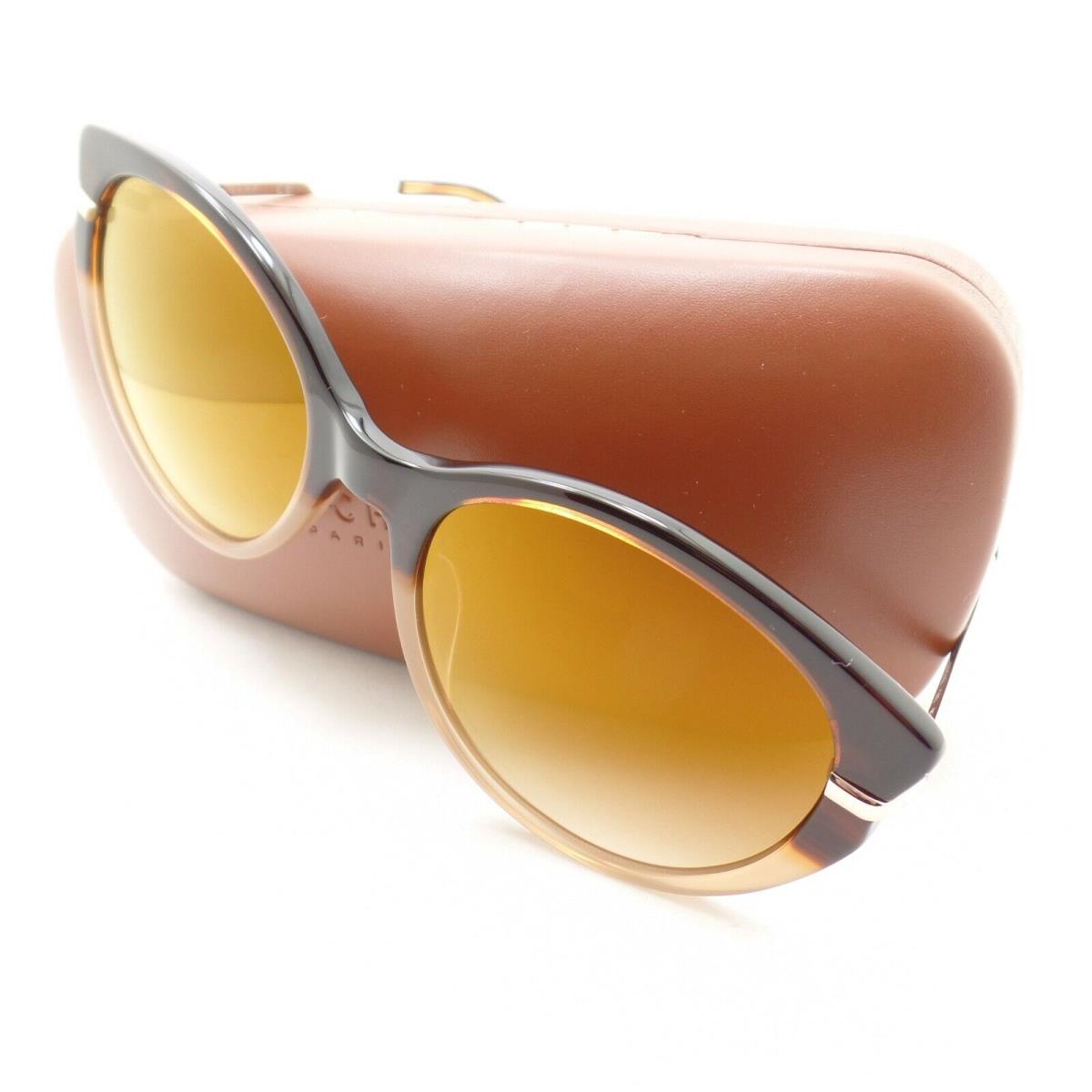 Longchamp LO626 218 Havana Honey Brown Fade Gold 54mm Sunglasses