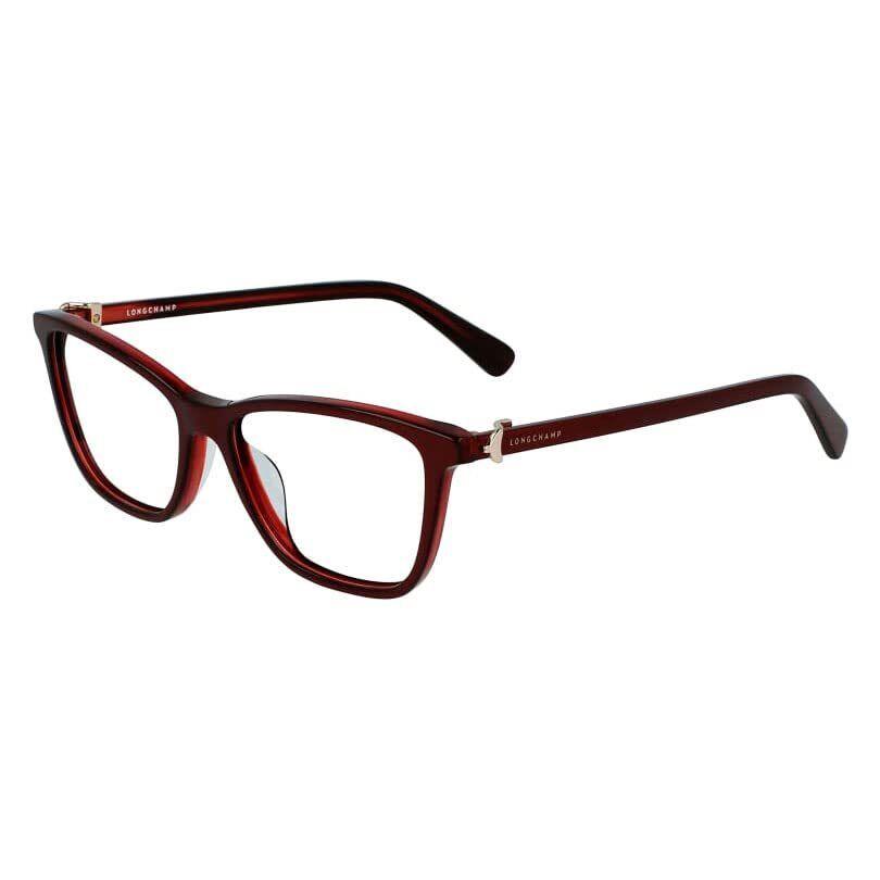 Longchamp LO 2685 600 Metallic Red Eyeglasses 51/15/140 with Longchamp Case