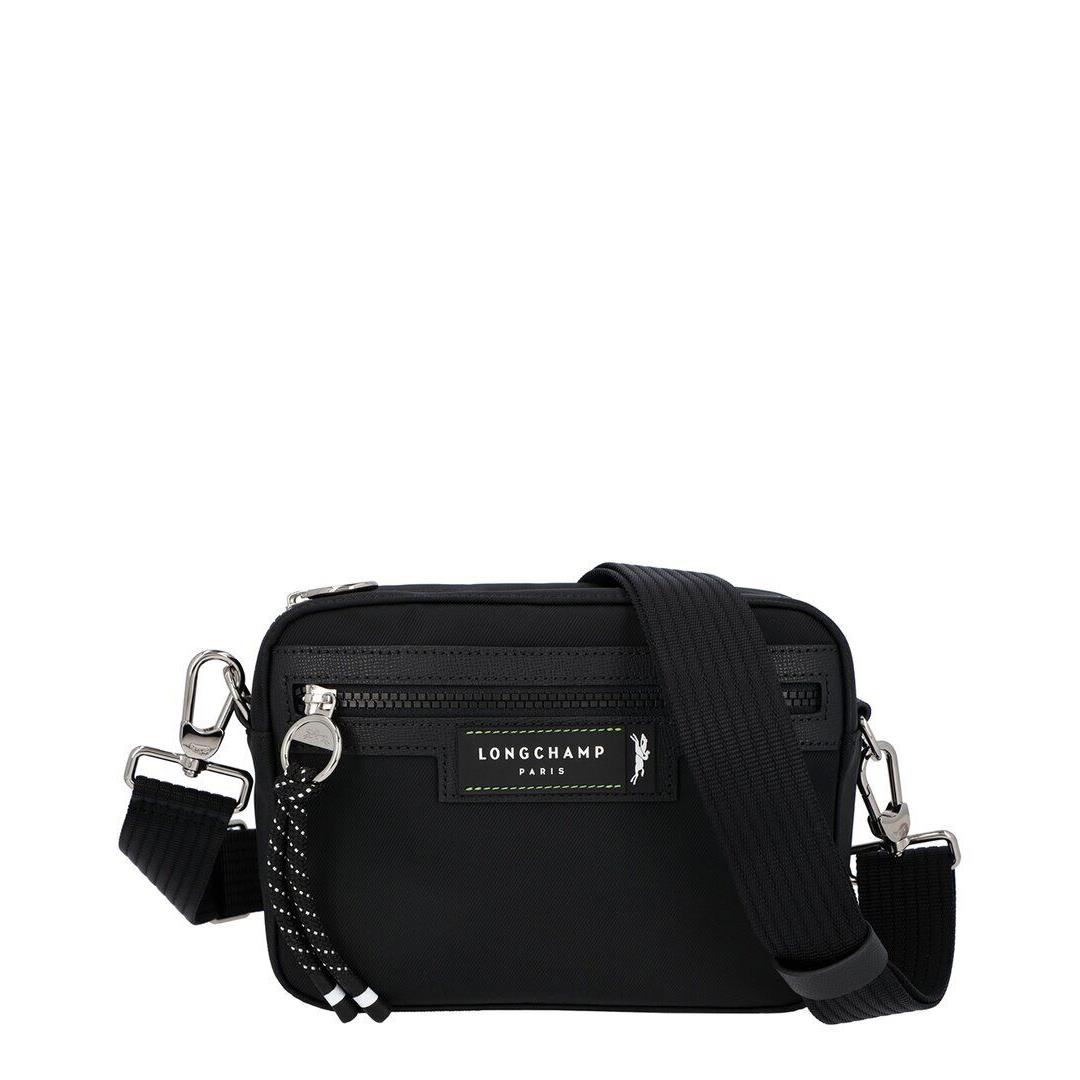 Longchamp Le Pliage Energy Canvas Shoulder Bag Women`s Black