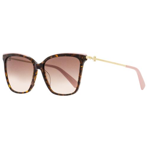 Longchamp Square Sunglasses LO683S 210 Tortoise/pink/gold 56mm