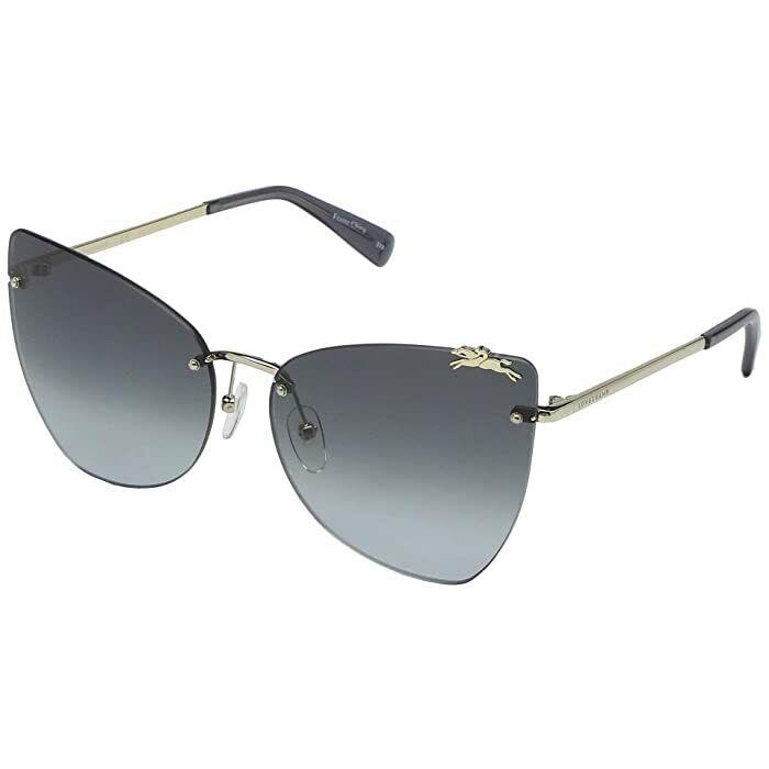 Longchamp LO119S 035 Gold Sunglasses with Grey Lenses LO Case