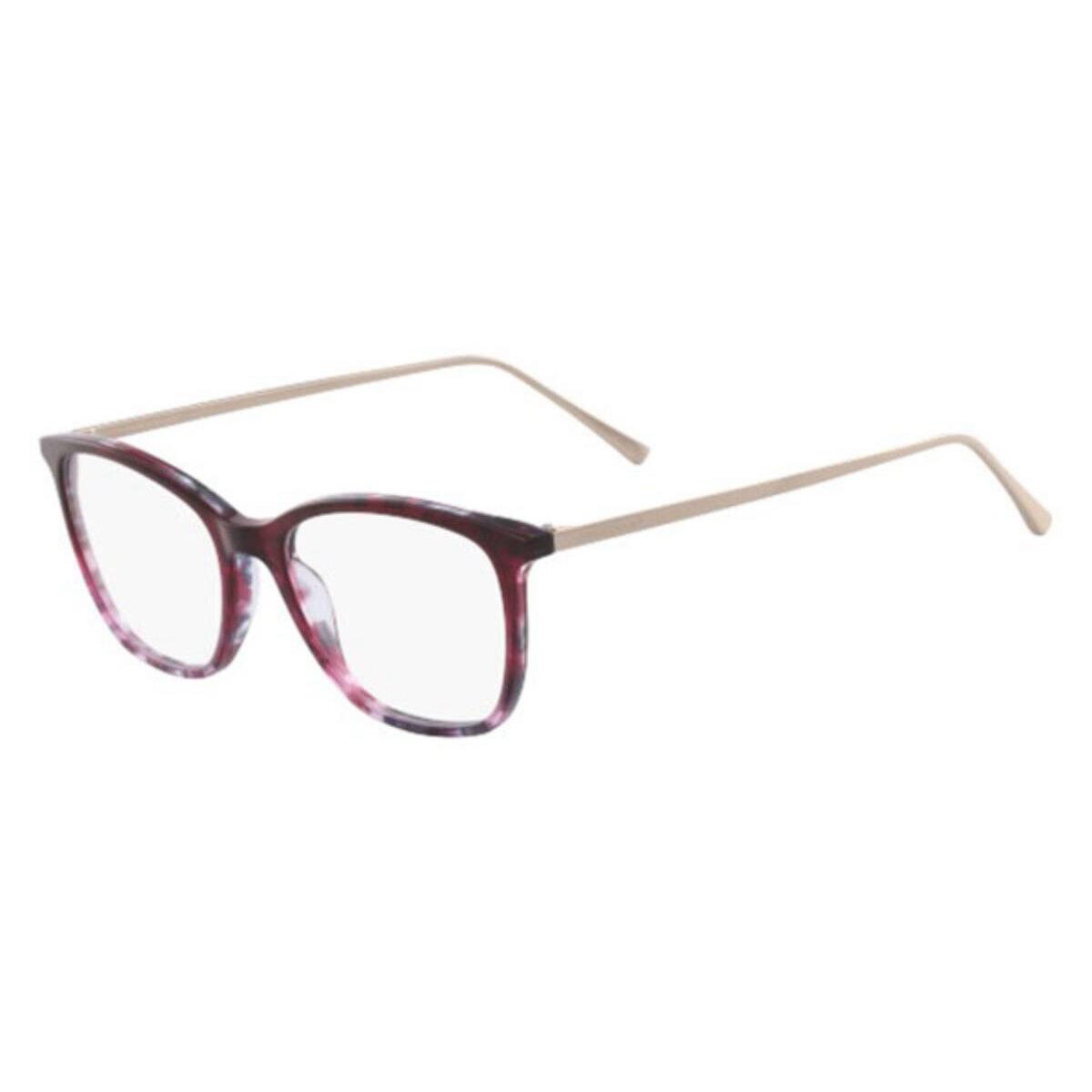 Longchamp LO 2606 514 Marble Rouge Eyeglasses 51/17/140 with Longchamp Case