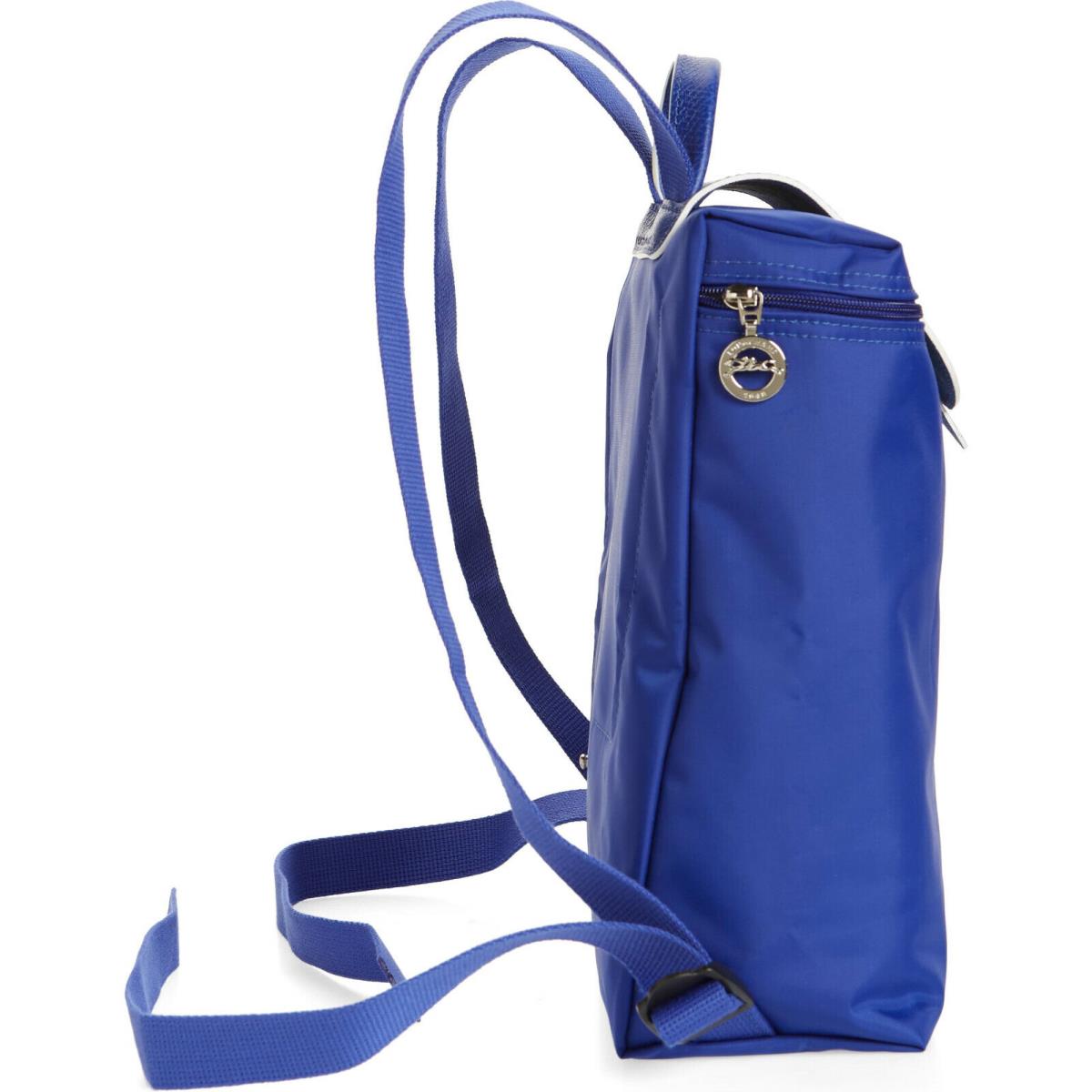 Longchamp Le Pliage Club Nylon Travel Backpack Cobalt Blue