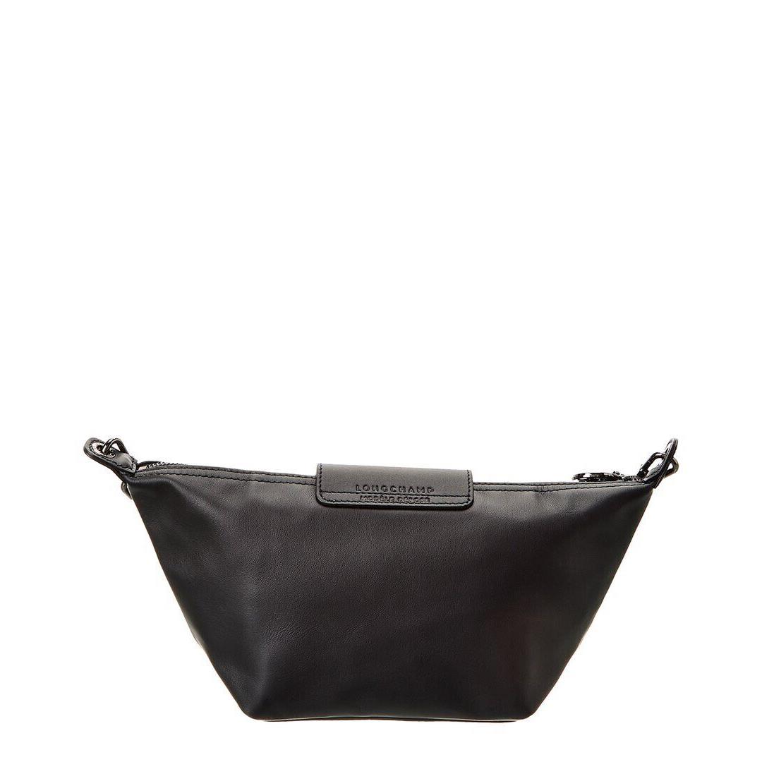 Longchamp Le Pliage Xtra Xs Leather Crossbody Women`s Black