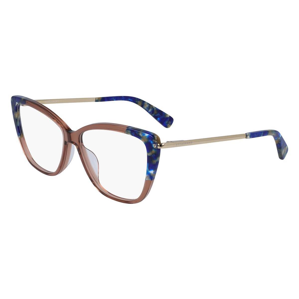 Longchamp LO 2640 272 Crystal Blue Marble Eyeglasses 54/14/140