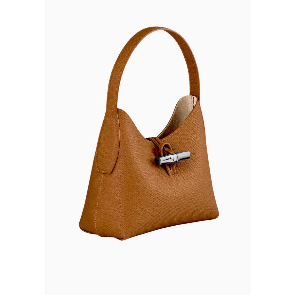 Longchamp Roseau Shoulder Bag XS - Beige Leather