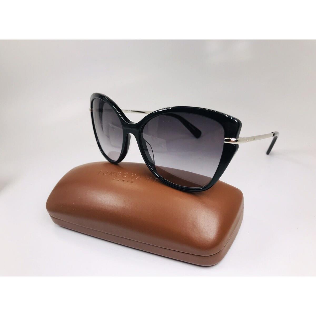 Longchamp LO627S 001 Black Sunglasses with Case 57mm