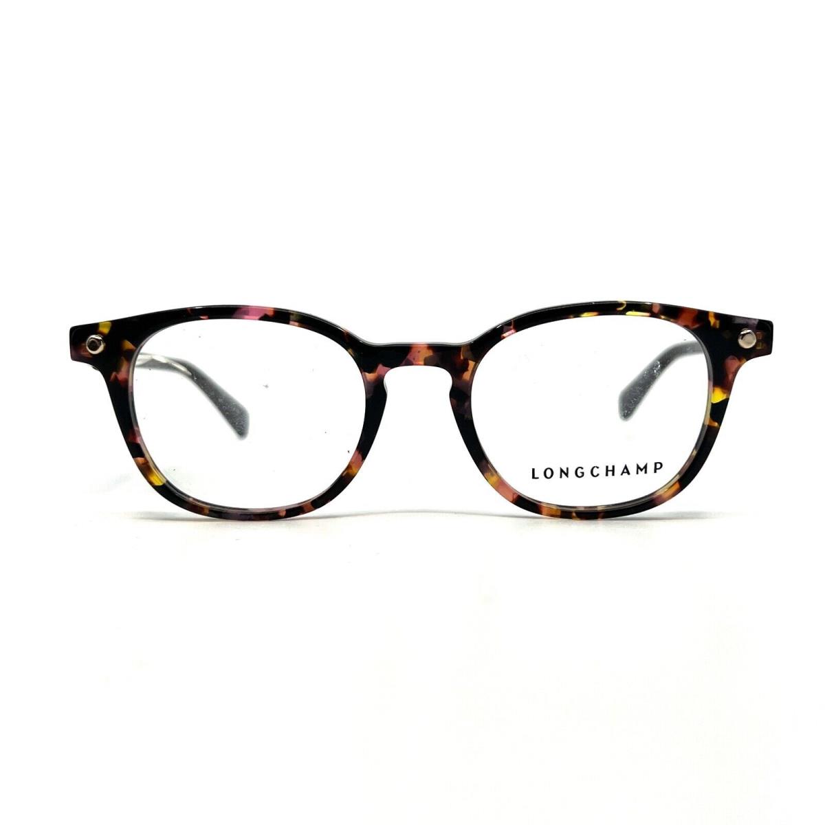 Longchamp Eyeglasses Frames LO2613 513 Black Brown Tortoise Pink 47-19-140