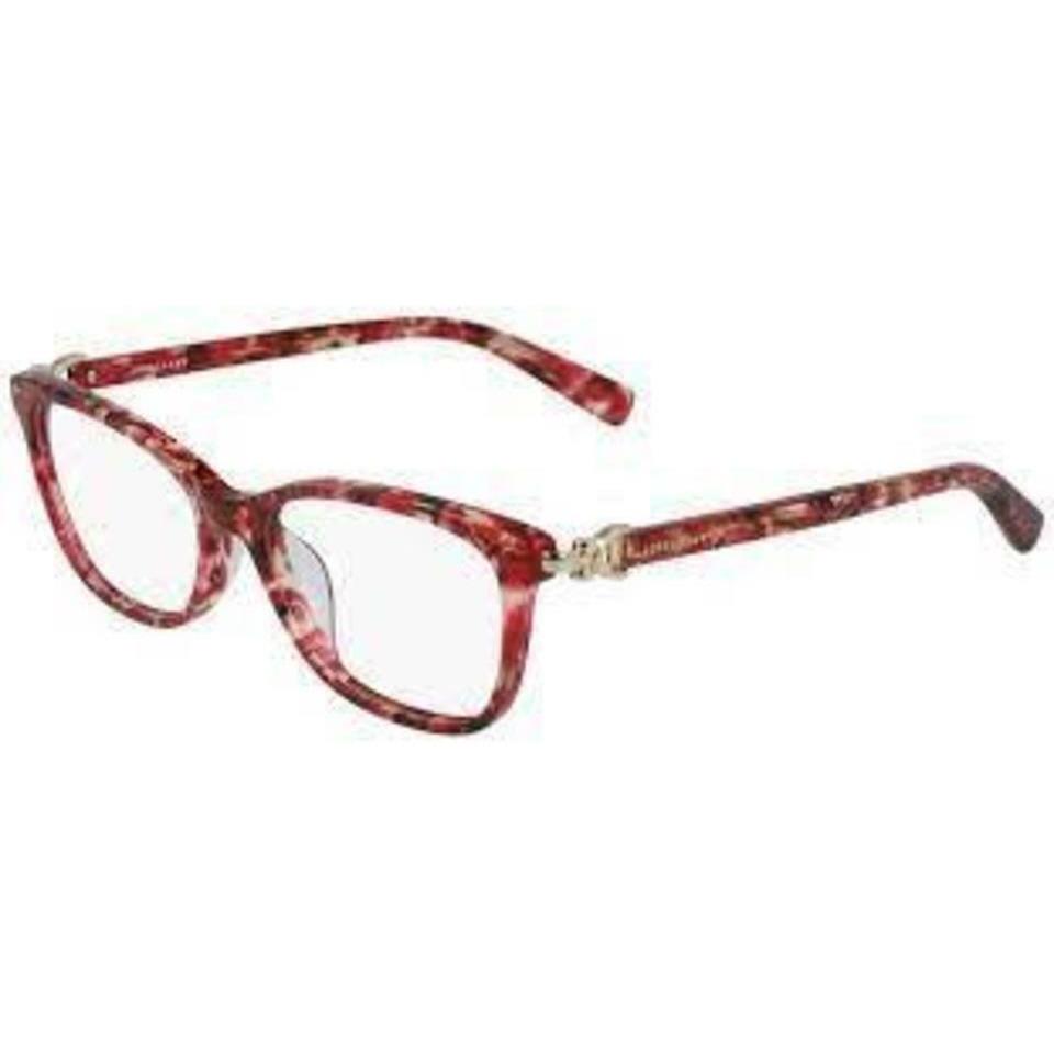 Longchamp LO2633 541 Red Tortoise Eyeglasses 51mm with Longchamp Case