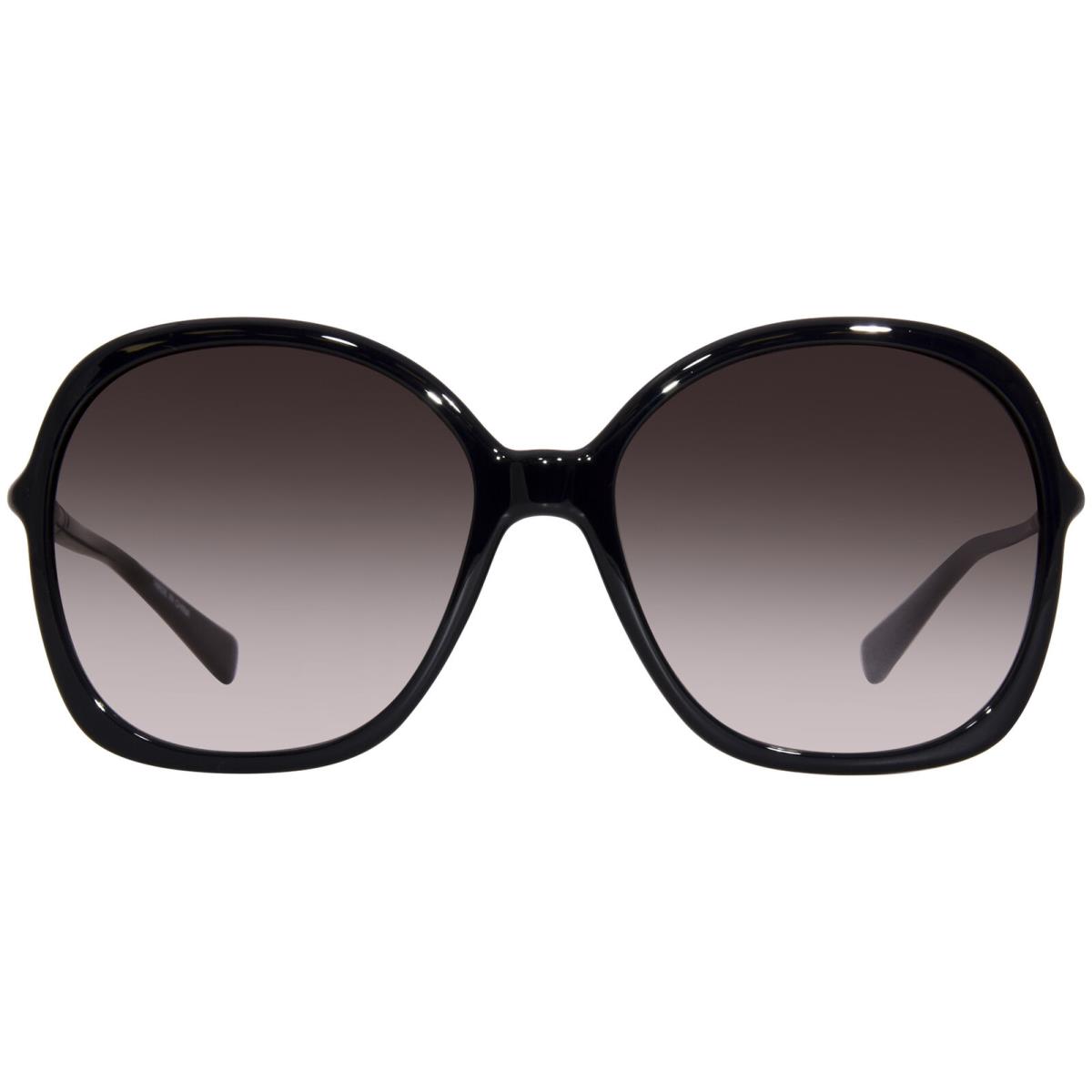 Longchamp LO711S 001 Sunglasses Women`s Black/brown Gradient 59mm - Frame: Black, Lens: Brown