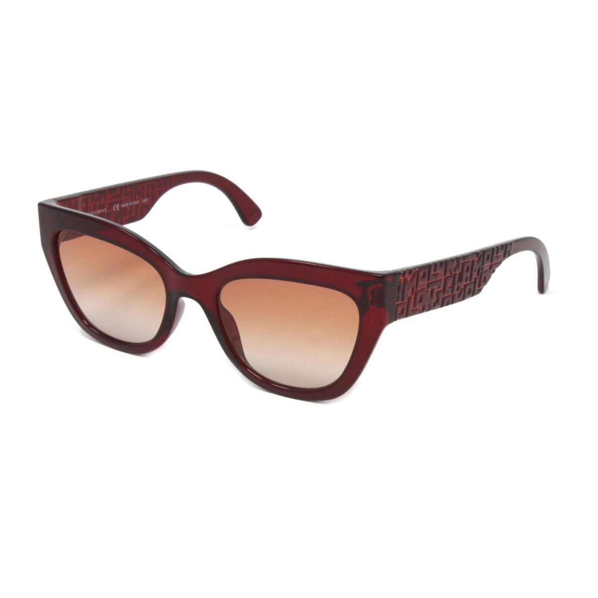 Longchamp Sunglasses Women`s Cat Eye LO691S 602 Wine 55mm