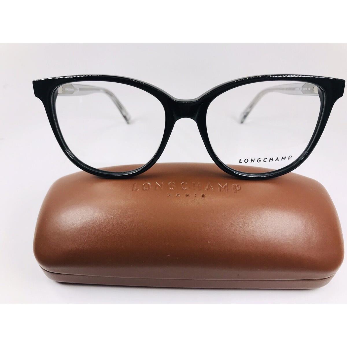 Longchamp LO2618 001 Black Eyeglasses 54mm with Case