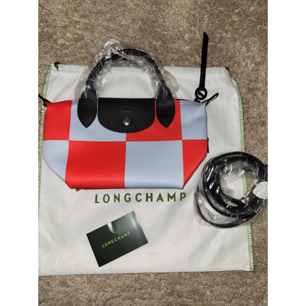 Longchamp Le Pliage Casaquexs Extrasmall Nylon Handbag Crossbody BN Dustbag