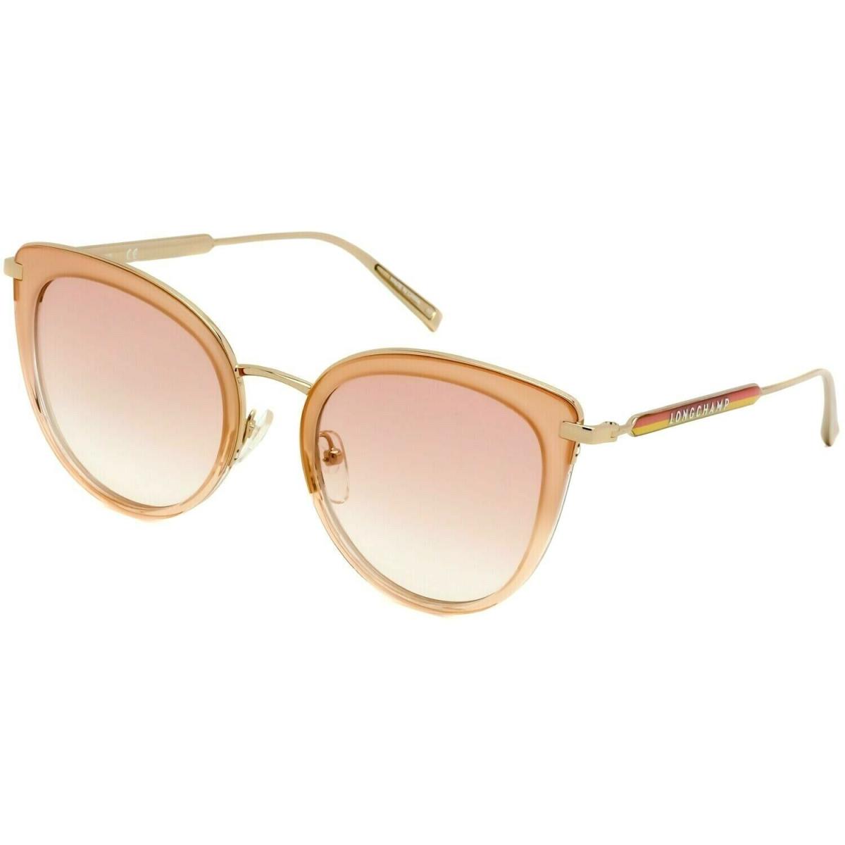 Longchamp LO661s 750 53mm Peach Gradient Cat Eye Women`s Sunglasses - Frame: Peach, Lens: Peach