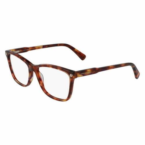 Longchamp LO2613 541 Red Tortoise Eyeglasses 54/15/140 with Longchamp Case