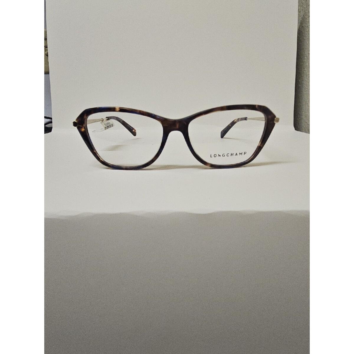 Longchamp Eyeglasses Frames L02617 252 53-15-135 Brown Marble