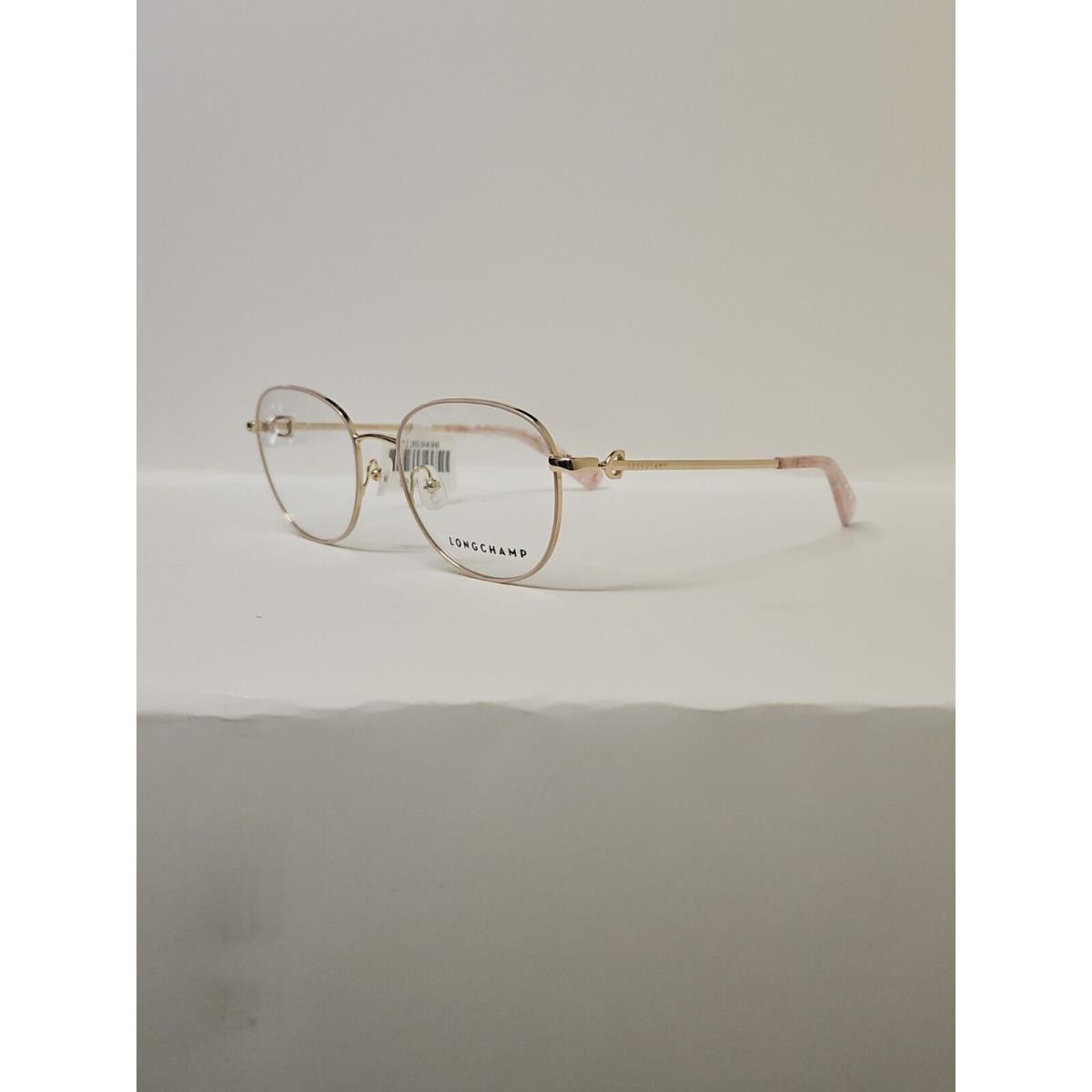 Longchamp Eyeglasses Frames L02127 601 52-18-140 Rose