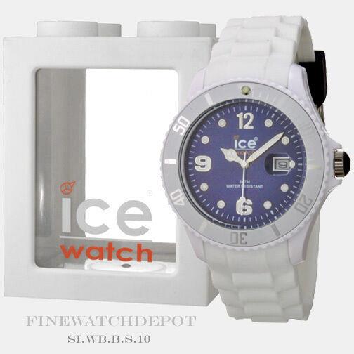 Ice White Dark Blue Big Watch SI.WB.B.S.10