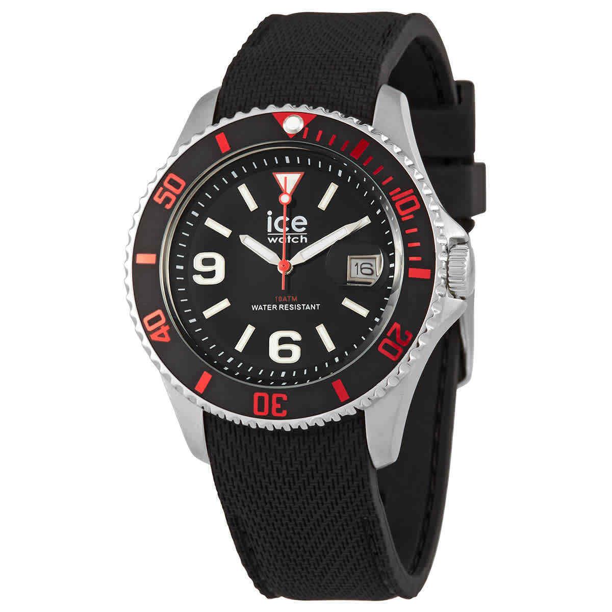 Ice Watch Quartz Black Dial Unisex Watch 020373