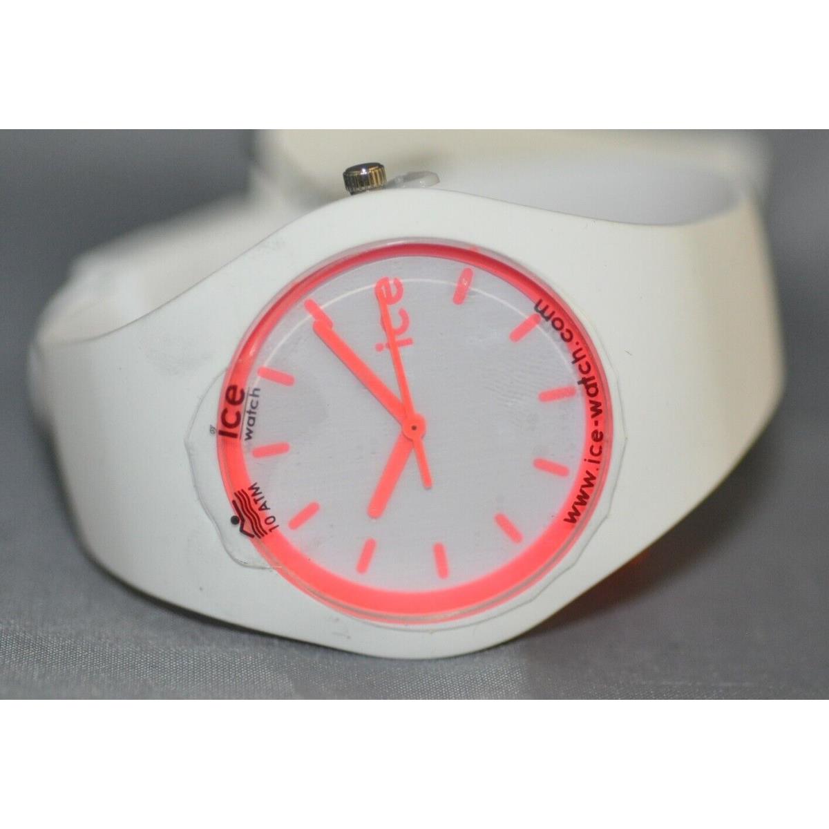 Ice Watch Ladies Crazy White Dial White Polyurethane Watch ICE.CY.CA.U.S.13